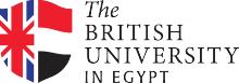 The British University in Egypt logo